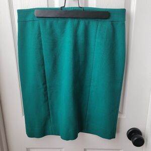 Emerald Pencil Skirt